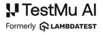 TestMu AI formerly LambdaTest Logo
